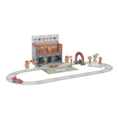 Little Dutch Wooden Racetrack in Play Case