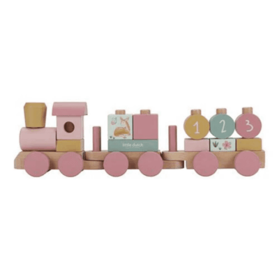 Little Dutch Wooden Stacking Train - Fairy Garden