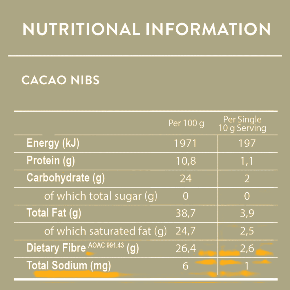 Soaring Free Cacao Nibs Raw 200g - Image 2