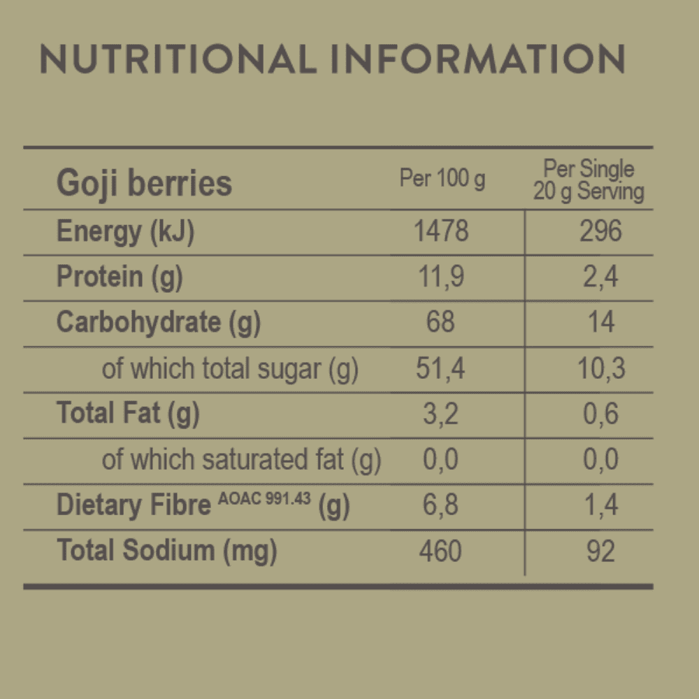 Soaring Free Goji Berries Dried 200g - Image 2