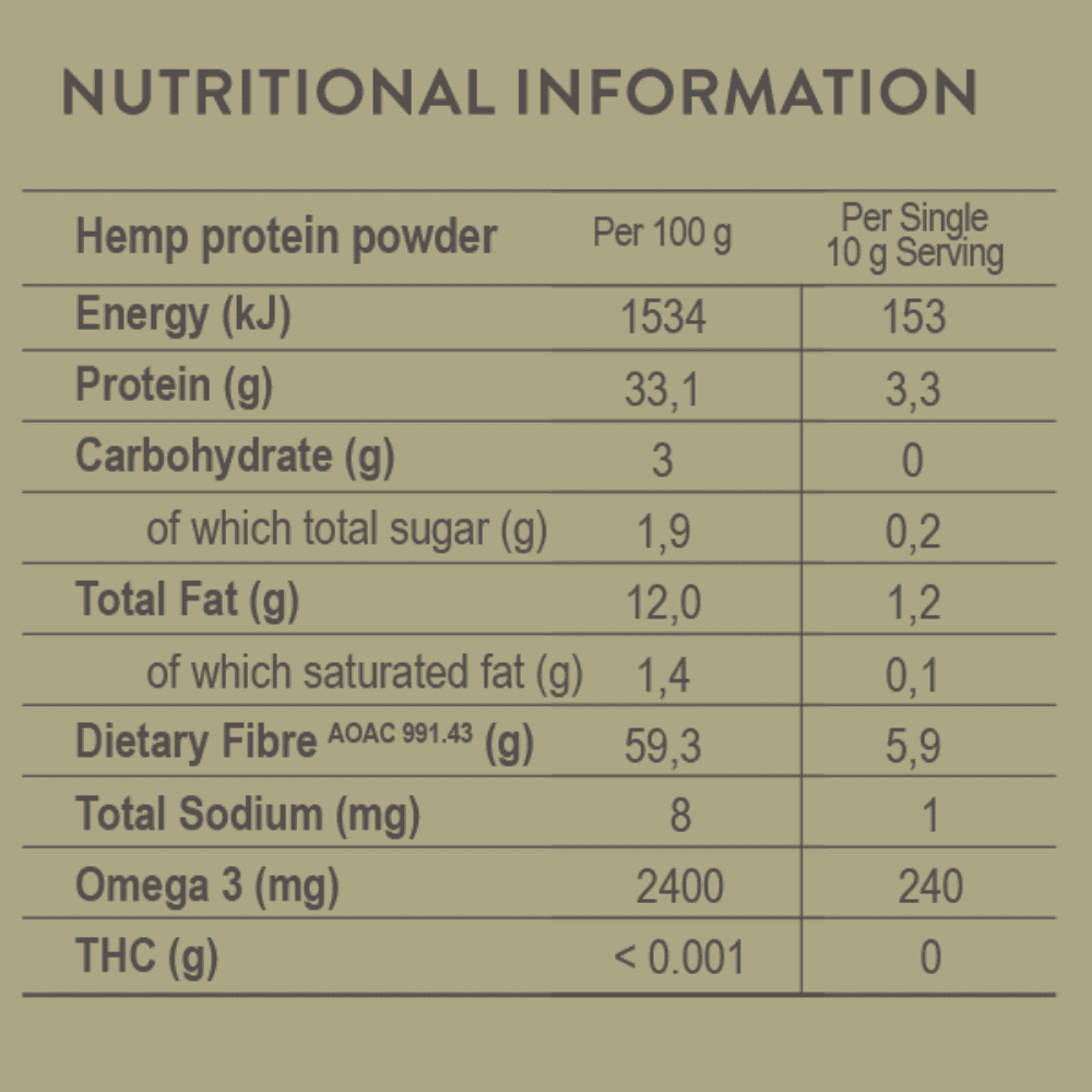 Soaring Free Hemp Powder 500g - Image 2