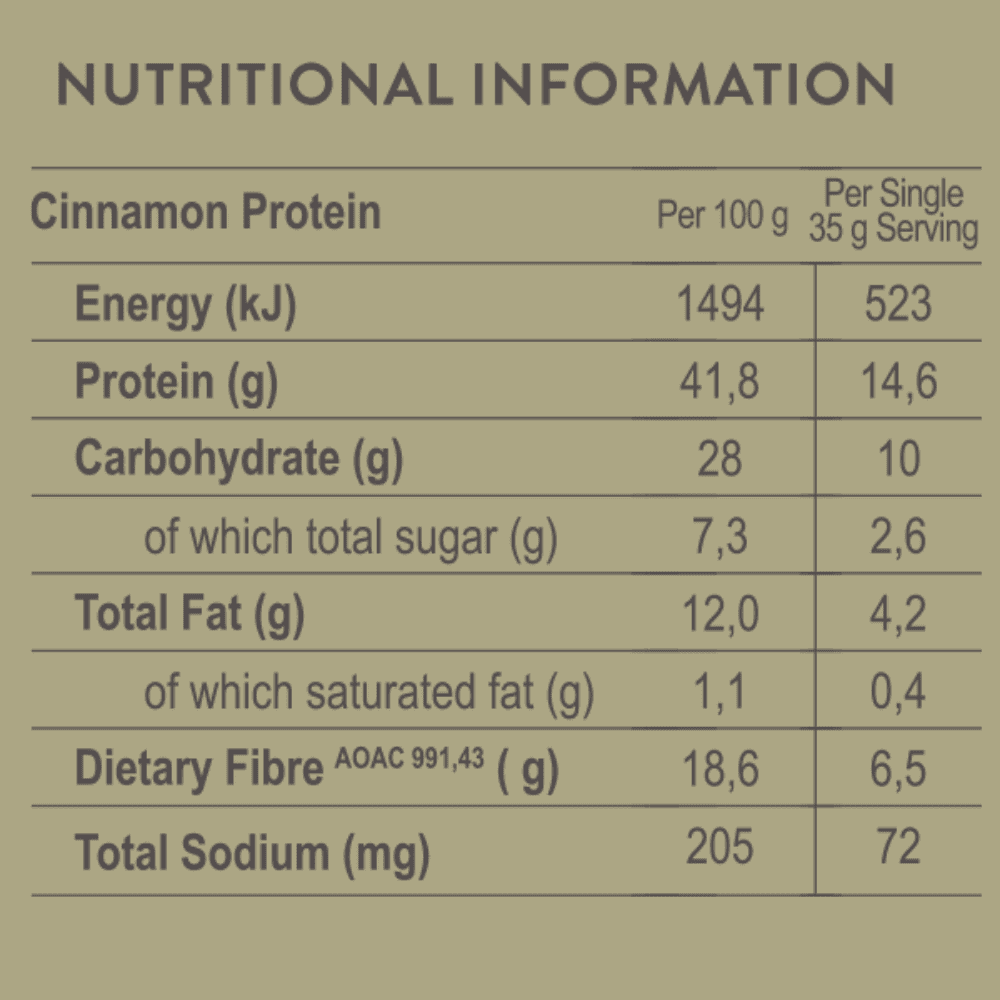 Soaring Free Plant Based Protein Superfood Mix Cinnamon 500g - Image 2