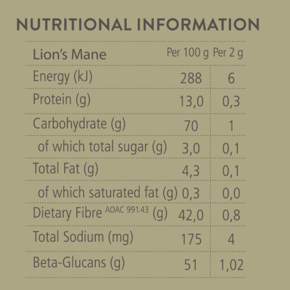 Soaring Free Potent Plants Lions Mane Powder 77g - Image 2