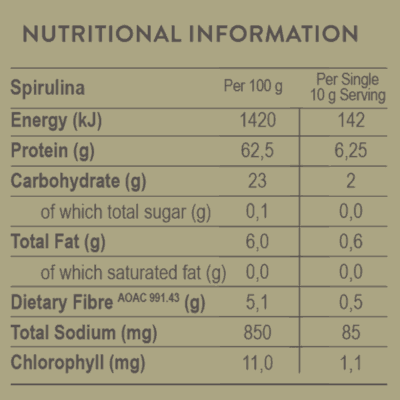 Soaring Free Spirulina Tablets 100g