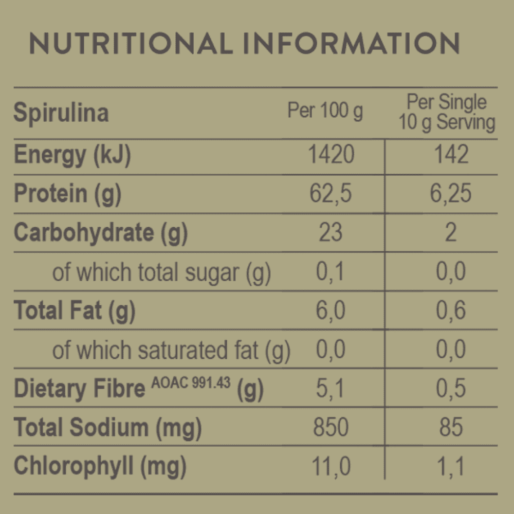Soaring Free Spirulina Tablets 100g - Image 2