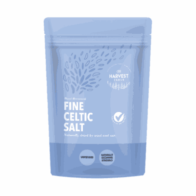 The Harvest Table Celtic Sea Salt Fine 400g Pouch