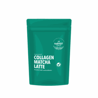 The Harvest Table Collagen Matcha Latte 200g Pouch