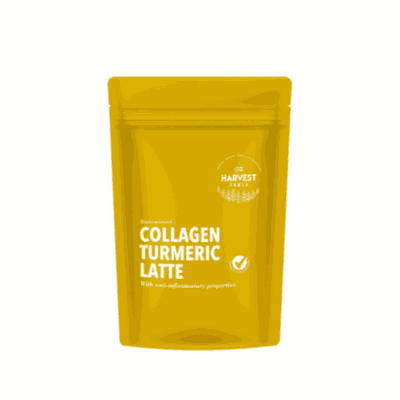 The Harvest Table Collagen Turmeric Latte 200g Pouch