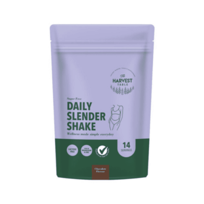 The Harvest Table Daily Slender Shake Chocolate 400g Pouch