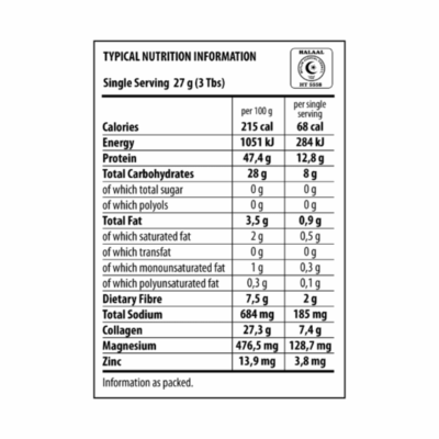 The Harvest Table Daily Slender Shake Chocolate 400g Pouch