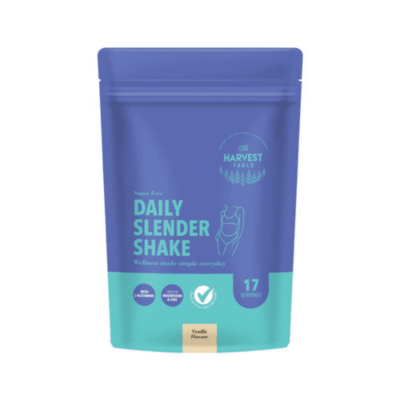 The Harvest Table Daily Slender Shake Vanilla 400g Pouch