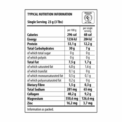 The Harvest Table Daily Slender Shake Vanilla 400g Pouch
