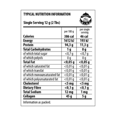 The Harvest Table Marine Collagen Granules 150g Pouch