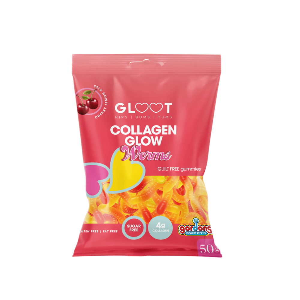 Gloot Collagen Glow Worm Gummies 50g