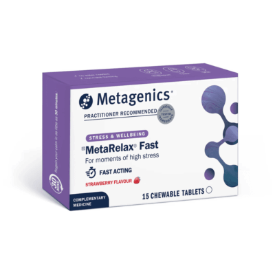 Metagenics MetaRelax Fast Chewable Tablets 15