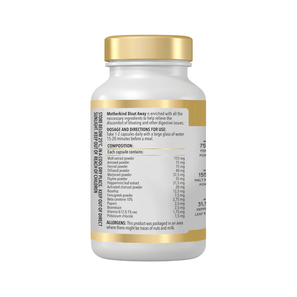 Motherkind Bloat Away 30 Capsules - Image 2