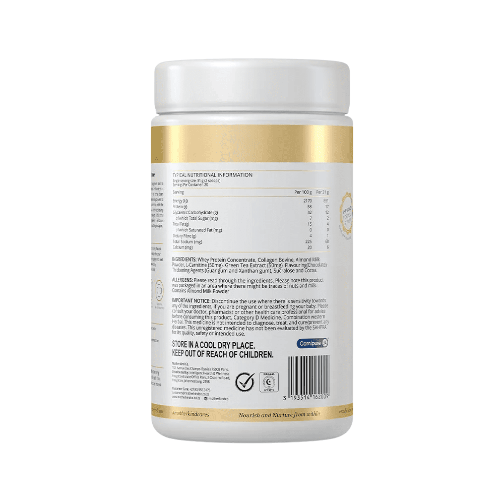 Motherkind Collagen Slimming Shake Vanilla & Almond 620g - Image 2