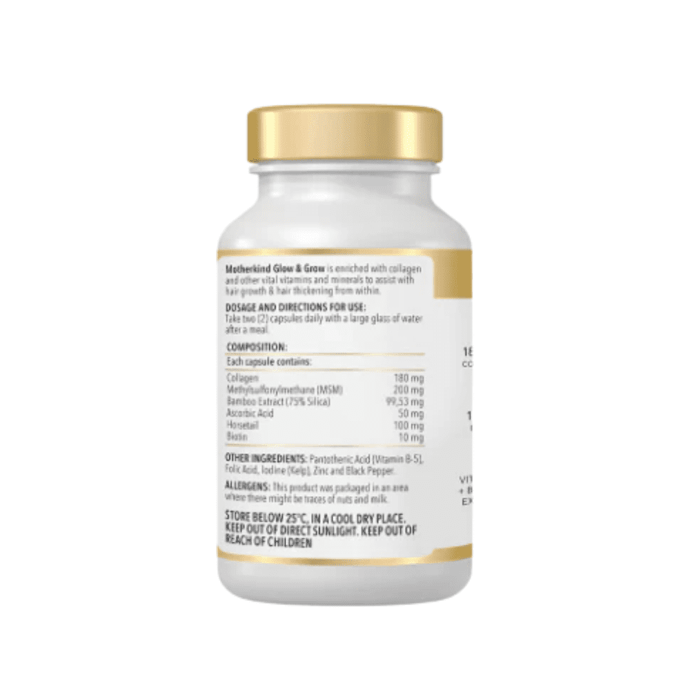 Motherkind Glow & Grow 60 capsules - Image 2