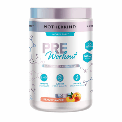 Motherkind Pre-Workout Peach 300g