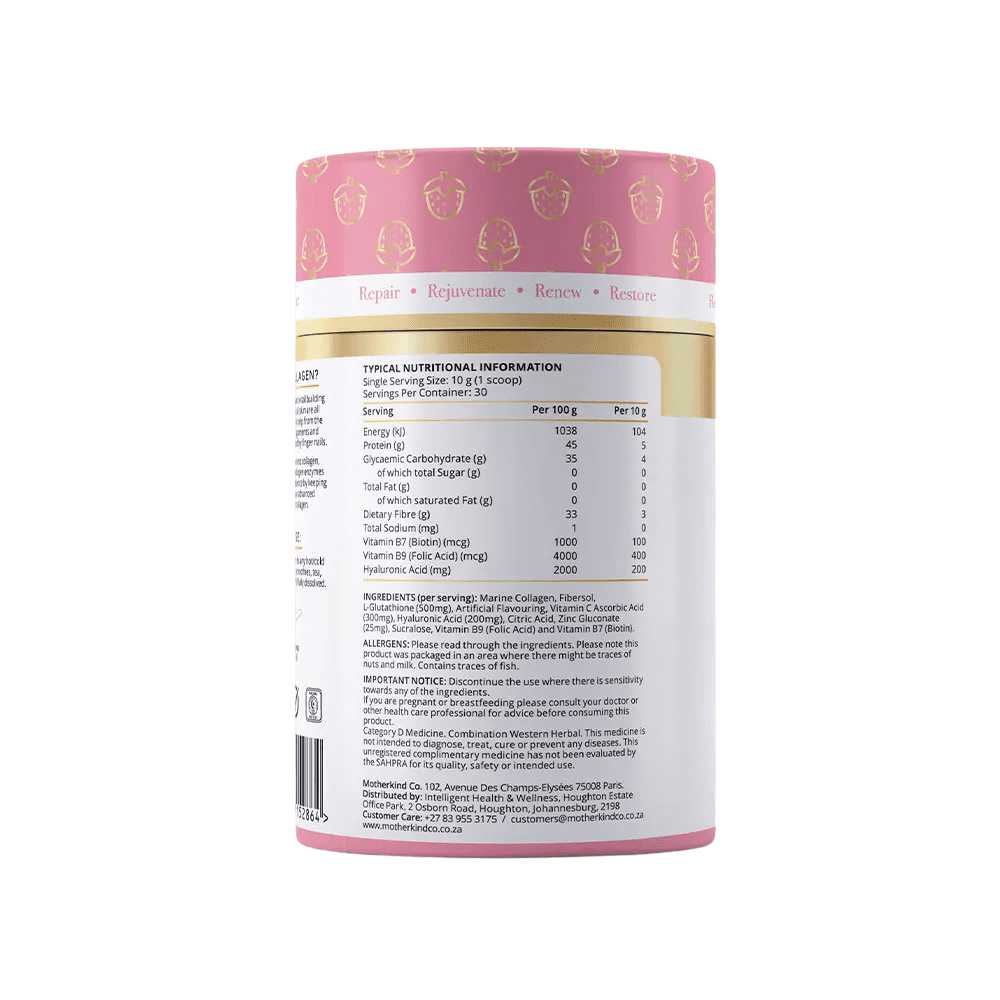 Motherkind Premium Pure Marine Collagen Unflavoured 300g - Image 2