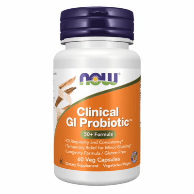 Now Clinical GI Probiotic 60 Capsules