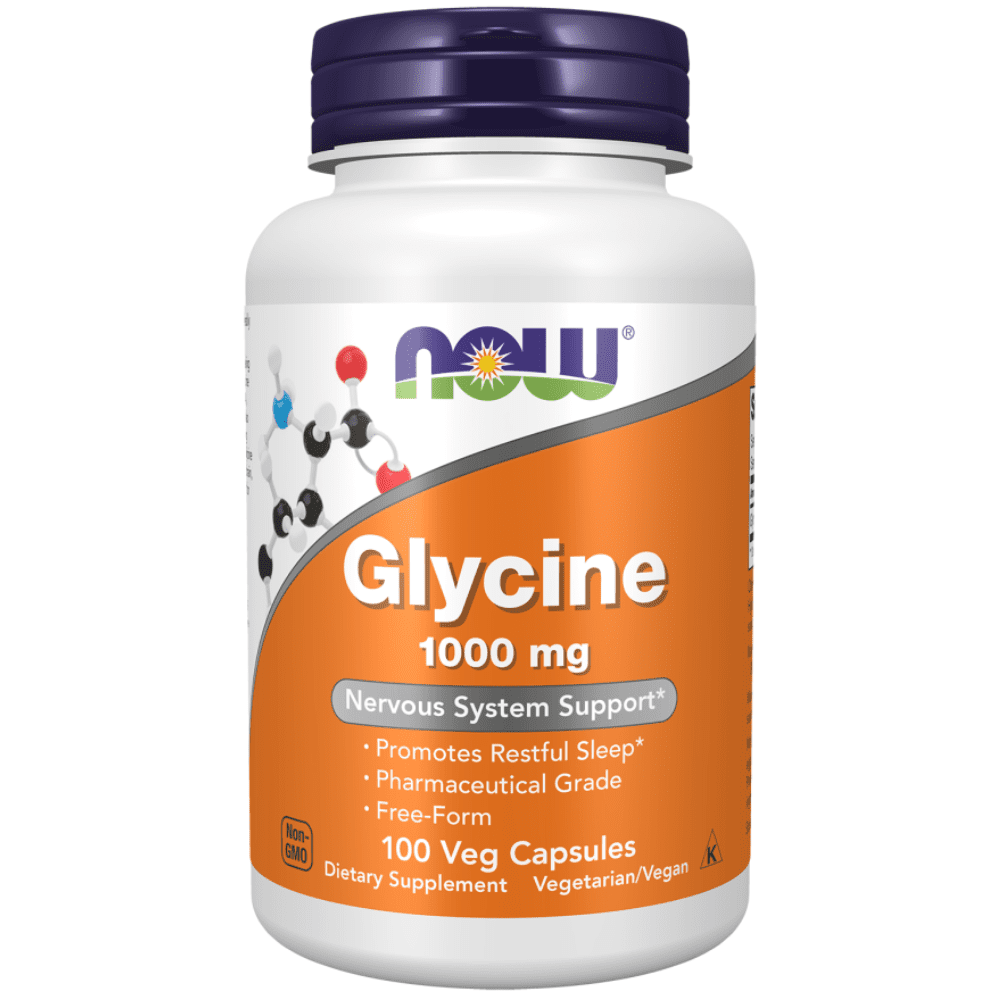 Now Glycine 100 Capsules