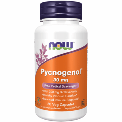 Now Pycnogenol 30mg 60 Capsules