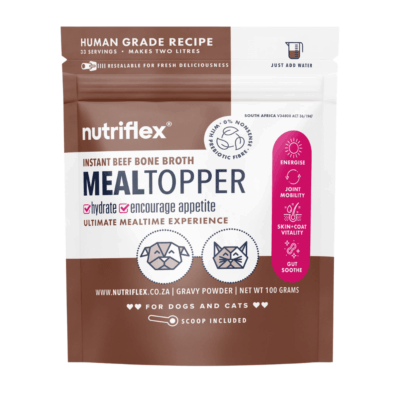 Nutriflex Meal Topper Instant Beef Bone Broth Pouch 100g