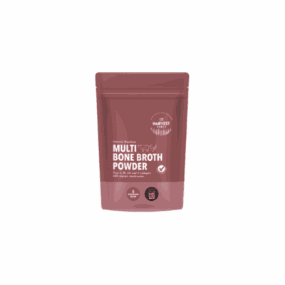 The Harvest Table Multi Bone Broth Powder Instantly Dissolving 150g Pouch