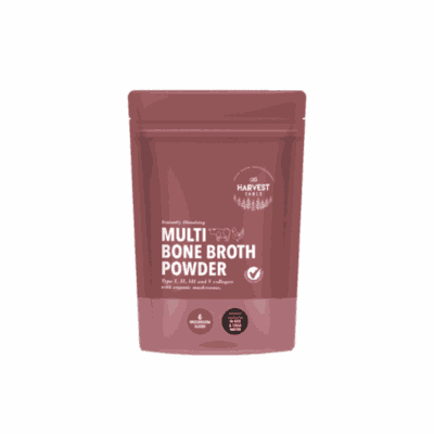 The Harvest Table Multi Bone Broth Powder Instantly Dissolving 350g Pouch