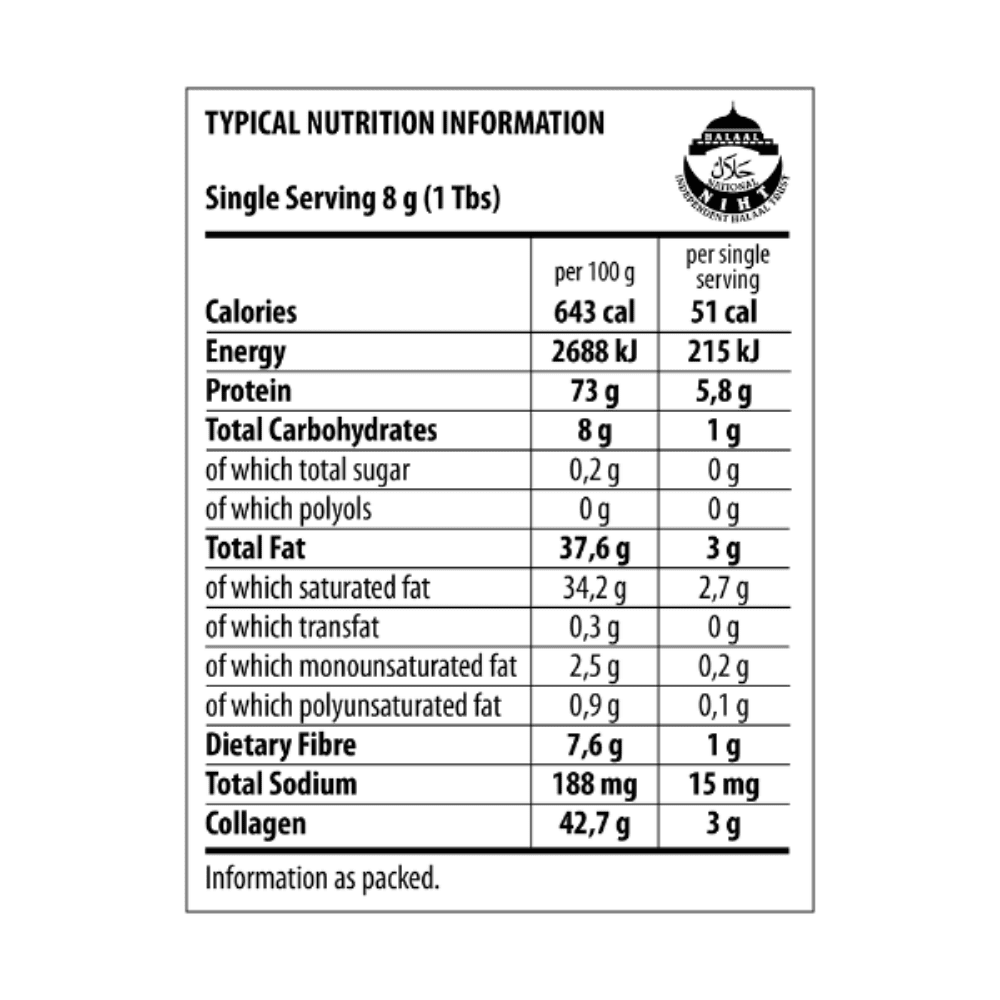 The Harvest Table Multi Collagen Creamer with MCT Oil 450g Pouch - Image 2