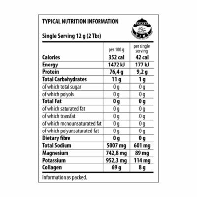 The Harvest Table Multi Collagen Sports Berry 700g Pouch