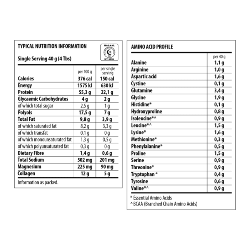 The Harvest Table Sports Repair Shake Chocolate 750g Pouch - Image 2