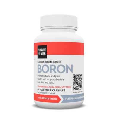 Vibrant Health Boron 60 Capsules