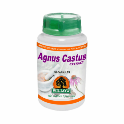 Willow Agnus Castus Extract 50 Capsules