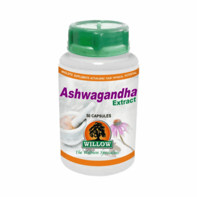 Willow Ashwagandha Extract 50 Capsules