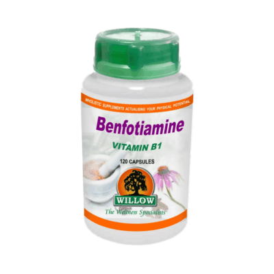 Willow Benfotiamine Vit B1 / 120 Capsules
