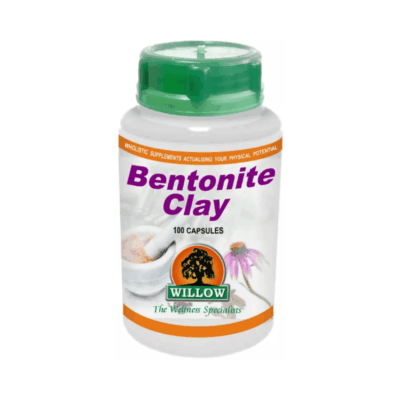 Willow Bentonite Clay 100 Capsules