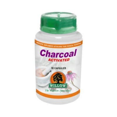 Willow Charcoal Activated 50 Capsules