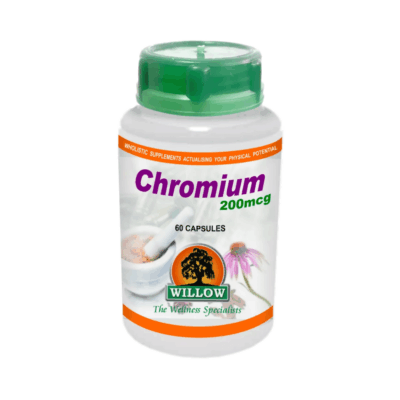 Willow Chromium 200mg 60 Capsules