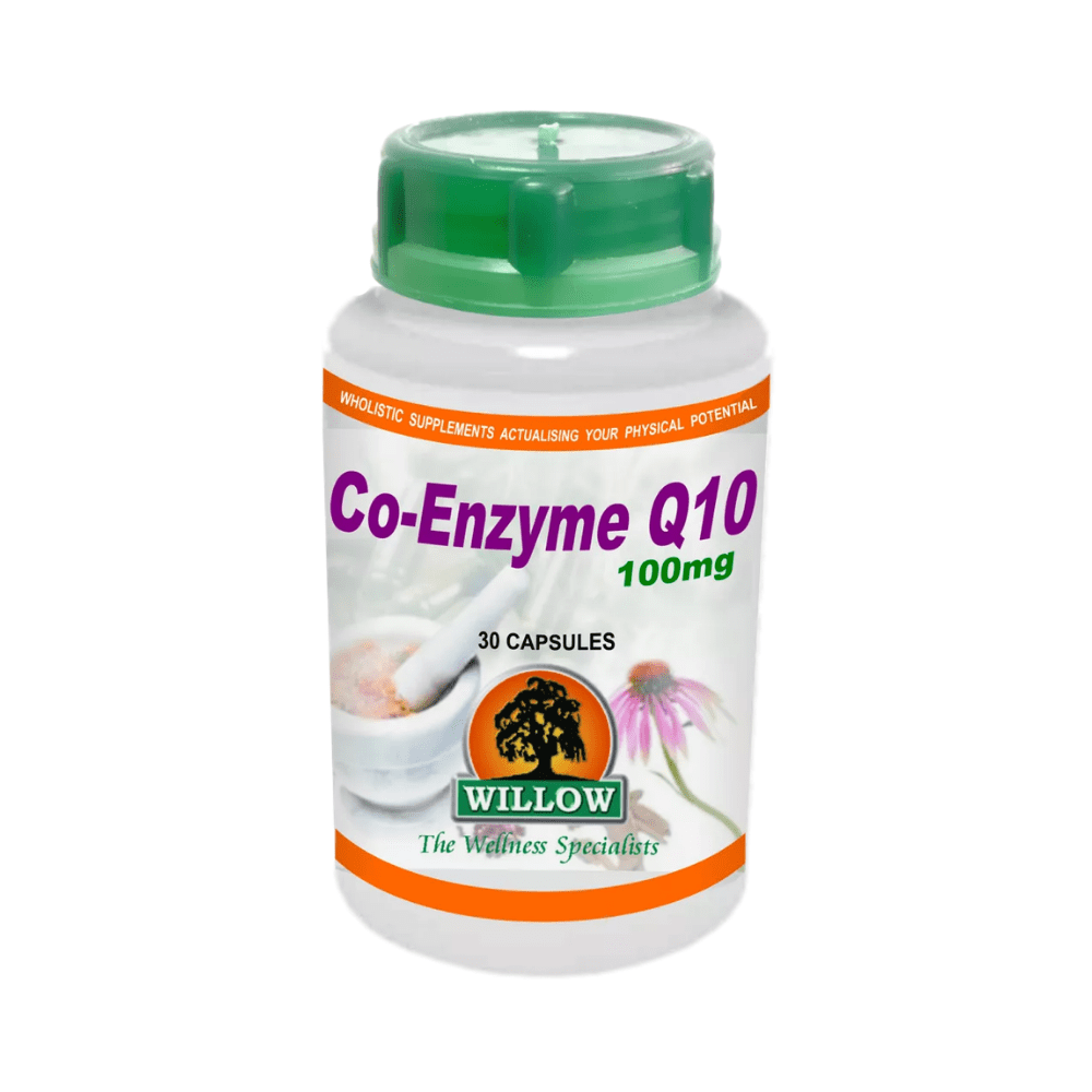 Willow Co-Enzyme Q10 100mg 30 Capsules