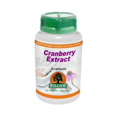Willow Cranberry Extract 60 Capsules