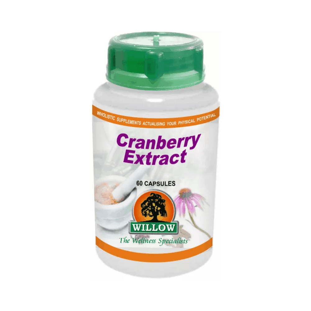 Willow Cranberry Extract 60 Capsules