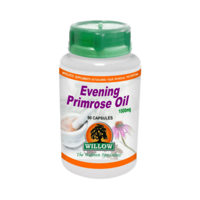 Willow Evening Primrose Oil 1000mg 90 Softgels