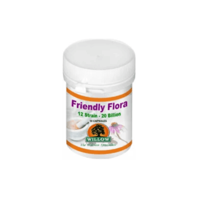 Willow Friendly Flora 12 Strain - 2 Billion 10 Capsules