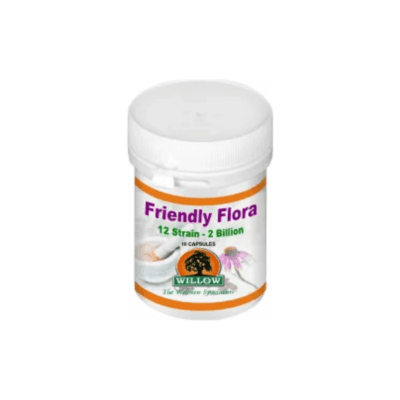 Willow Friendly Flora 12 Strain 20 Billion 10 Capsules