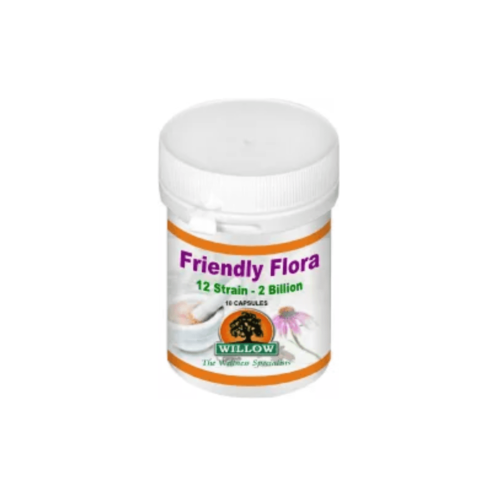 Willow Friendly Flora 12 Strain 20 Billion 10 Capsules