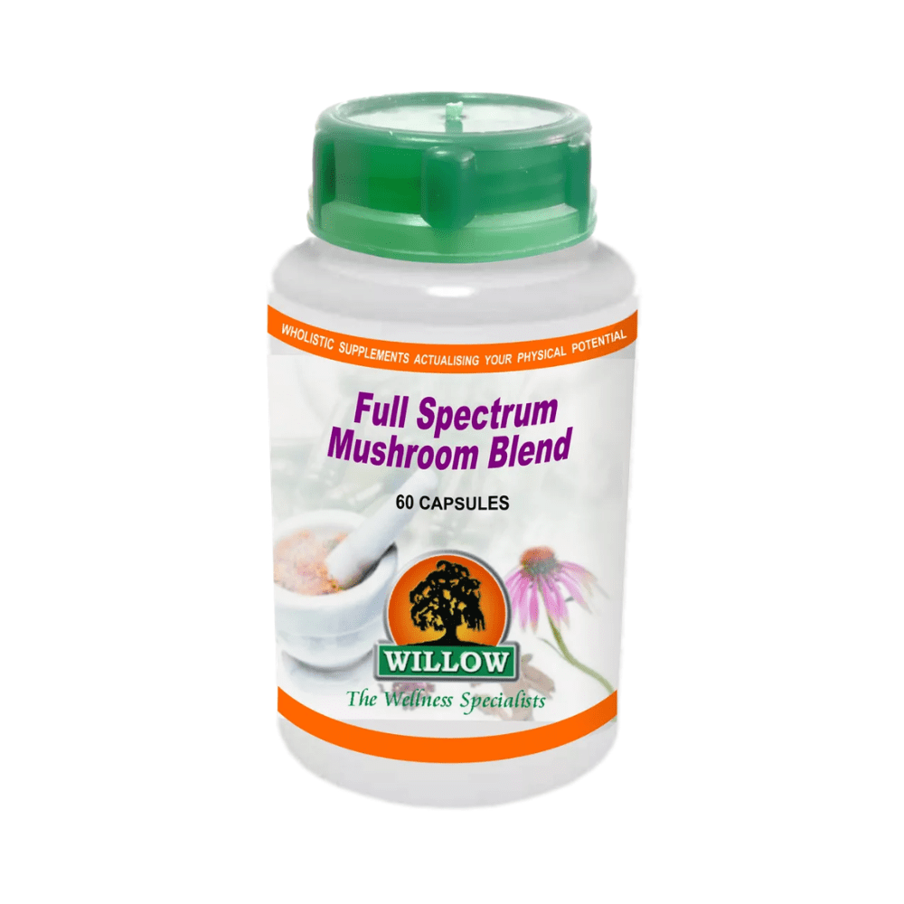 Willow Full Spectrum Mushroom Blend 60 Capsules