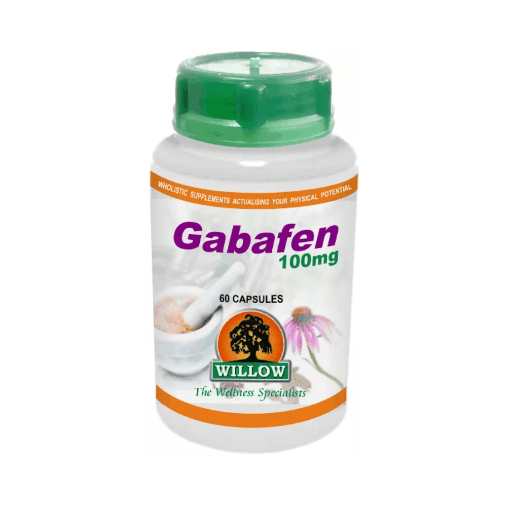 Willow Gabafen 100mg 60 Capsules