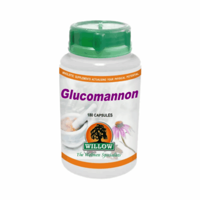 Willow Glucomannan 180 Capsules